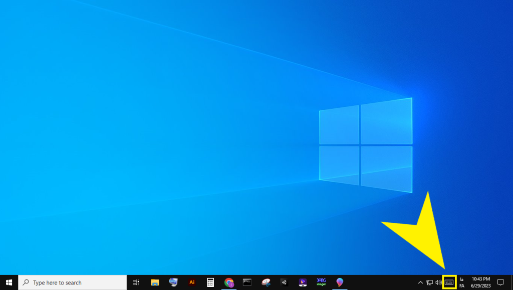 تایپ شکلک در ویندوز 10